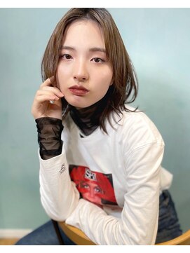 パッセージ ダブリュー 八幡山(hair make passage .w) ウルフレイヤーカット