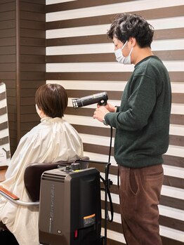 ジュイール ヘアー(JOUIR HAIR)の写真/白髪染めなのに、ファッションカラーに近い色味が人気☆平日限定のクーポンで、お得にキレイが叶う…♪