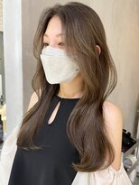 アイティー バイ アルバム 中野店(IT by ALBUM)&nbsp;くびれロンググレージュ_マチルダボブピンクベージュ_ba403492