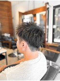 【IRIE HAIR赤坂】メンズカット×アップバング×メンズショート