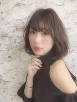 アルケー ヘアアンドヘッドスパ 錦糸町南口店(arche Hair&head spa)&nbsp;インナーグレージュ/マチルダボブ/前髪/ピンクベージュ/錦糸町