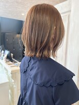 キャアリー(Caary)&nbsp;福山人気Caary超話題髪質改善酸性ストレート冬ベージュ20代30代