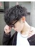 【メンズ】カット＋ツイスト・スパイラルパーマ ￥12900［溝の口］