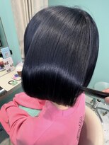 リーホリエ(Lee Horie) バッサリボブ/髪質改善×ブルージュ