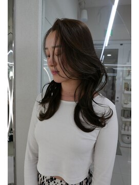 ガガ 心斎橋(GAGA) 韓国/ハイトーンカラー/ワンホンヘア/レイヤーカット/髪質改善