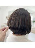 おしゃれ白髪染め × 髪質改善透明感カラー
