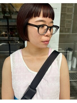 ハマモト オン眉ボブ