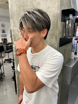 メンズサロン キング 梅田店(Men’s salon K!ng) 波巻きツイストスパイラルパーマ/フェザーパーマ/眉毛/メンズ