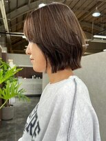 オズ 安積店(OZ) 安積タッセルボブ切りっぱなしボブマッシュウルフショートカット