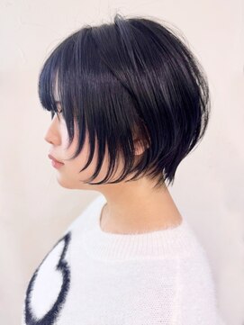 アイティーバイアルバム 松戸店(IT by ALBUM) ショート韓国ヘアおくれ毛前髪カット美髪_ba544111