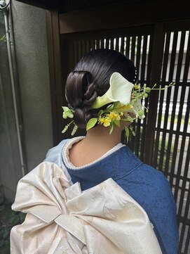 マーブル ヘアー(marble hair) 個性派ヘアセット