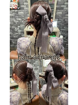 リリー シンジュク(Lilly) 【Lilly新宿】#タイトヘアセット#カチモリ#アレンジスタイル