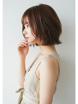 アントワープトーキョー(antwerp TOKYO) ボブレイヤー30代40代50代酸性ストレート髪質改善透明感カラー