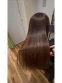 縮毛矯正 髪質改善