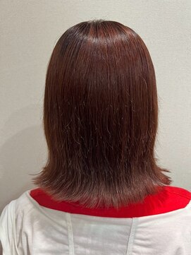 美容室 フォーリア Foglia チェリーレッド