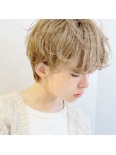扱いやすいこだわりのショートカット［銀座］