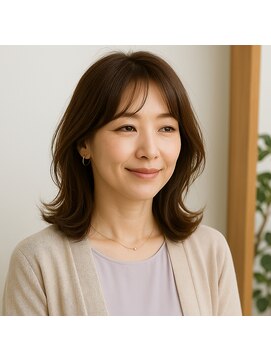 スープレックス ヘアーデザイン(SOUPREX HAIR DESIGN) ミセス柔らかミディアムレイヤー 20代 30代 40代 50代 60代