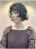 カットにこだわり◎ニュアンスボブパーマ【mayu】【明石駅3分】