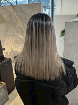 メリー オオサカ(Merly Osaka) バレイヤージュ/似合わせカット