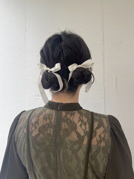 【横田芽衣】お団子ツイン