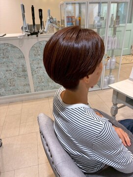 アルブル エト シミー(Arbre et chimie) 黒髪/オリーブグレー/小顔/ココアベージュ/東村山駅