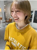 別府ショートボブ顔まわりレイヤーカット髪質改善カラー30代