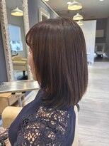 エムサロン(emu salon)&nbsp;ミディアム/レイヤーカット/ボブ/ナチュラルストレート