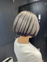 ホワイト 梅田(white)&nbsp;シルバーアンブレラ×裾カラーバイオレット