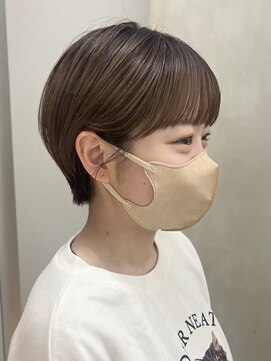 ニコ トウキョウ(nico TOKYO) 20代30代前髪なしショートハンサムショート丸みショートレイヤー