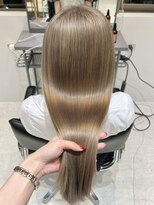 テクネ 天神大名(techne) 天神大名ミルクティーベージュダブルカラーケアブリーチショート