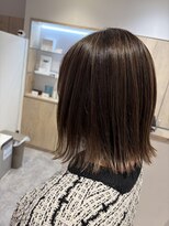 アズールサン 草加西口店(azule-sun) ハイライトカラー,白髪ぼかし,グレージュ,くびれボブ【草加】