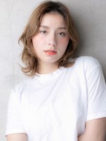カバーヘア ブリス 戸田公園西口店(COVER HAIR bliss)&nbsp;ハイトーンカラーミルクティーブロンドウルフX戸田公園10代20代