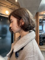 ダコタリッカ(dakota Rikka)&nbsp;ブリーチなしで叶うヘーゼルベージュ/ボブパーマ