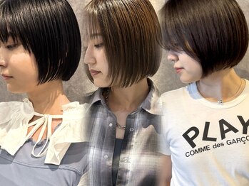 シック(chic.)の写真/【ショート・ボブ・ショートボブが得意】小顔効果はもちろん、360°どこから見ても美しいフォルムに!