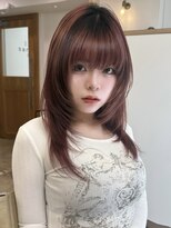 サンド ミュウ 横浜店(sand mieu)&nbsp;レイヤーカット/ハッシュカット/髪質改善/グレージュ/横浜