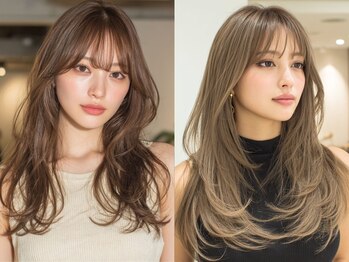 アンククロス 表参道(ANKH CROSS)の写真/顔周りや前髪にもつけれるエクステあります◎アンクのエクステで理想のレイヤーロングが速攻叶います♪