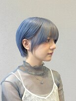 ノブレス ノアール(NOBLESSE NOIR)&nbsp;ブルー/丸みショート