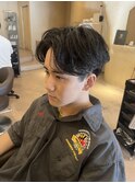 メンズセンターパート！