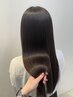 【ストレート◎】カット&カラー&縮毛矯正&3step美髪リペアトリートメント