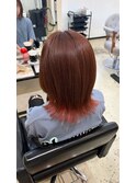 インナーカラーピンク