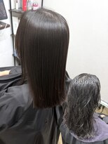 ボクノ 6号店 大橋(bokuno)&nbsp;【 chika 】髪質改善縮毛矯正 / エイジング毛 / 黒髪 / 艶髪