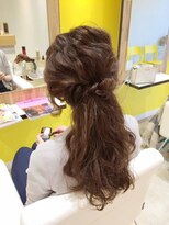 パッチ ヘアー(PATCH HAIR)&nbsp;ポニーテール×波ウェーブ