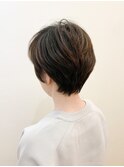 トップふんわりポイントパーマで悩み解消ショートスタイル☆
