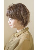 ネオリーブルノン 日吉(Neolive Runon)&nbsp;日吉/綱島　ホワイトグレージュミニウルフデジタルパーマ