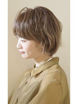 ネオリーブルノン 日吉(Neolive Runon) 日吉/綱島　ホワイトグレージュミニウルフデジタルパーマ