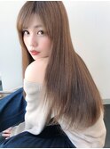 La CARO さら艶ロング×ベージュ by市橋