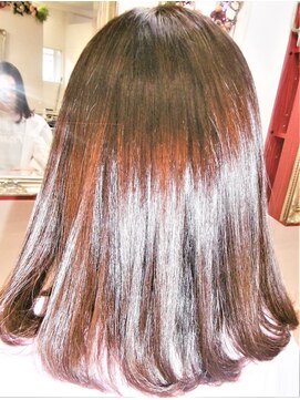 デザインヘアーピアジェ 八木店(DESIGN HAIR PIAGET) 傷んでる髪もキララで改善しカラーをしながらキララで最高美髪