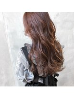 ギークス(GEEKS)&nbsp;【GEEKS渋谷】暖色系カラー/フレンチガーリー/髪質改善/20代30代