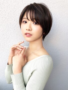 ニューヨークニューヨーク 大久保店(NYNY) ナチュラル暗めベージュ×ミニマッシュショート