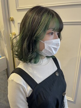 サミット ウル(SUMMIT ulu.) 【ulu yui】モスグリーン　デザインカラー